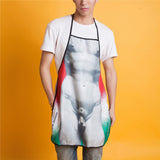 Novelty Cooking Kitchen Apron Sculpture David Sexy